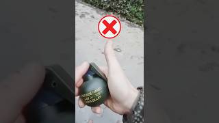 How to activate a grenade🤔 facts newfacts trendingfacts [upl. by Heinrich]