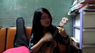 Kaze Ni Karu  Become The Wind  by Tsuji Ayano  Ukulele very simple cover [upl. by Christean]