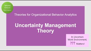 The Science of Uncertainty Uncertainty Management Theory Explained [upl. by Tennes]