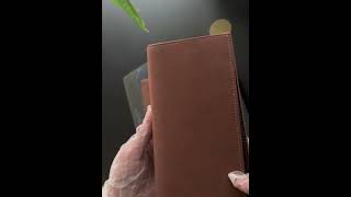 Mens Faux Leather Long Wallet 90 off on Temu New order Trick [upl. by Nivri152]