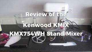 Review Kenwood KMIX Stand Mixer [upl. by Yhtorod]