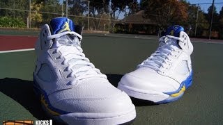 Air Jordan V 5 Retro Laney 2013 [upl. by Rodama492]