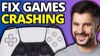 How To Fix Games Crashing on PS5 [upl. by Notnerb]