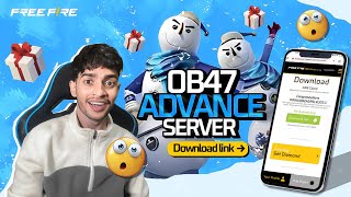 OB47 ADVANCE SERVER DOWNLOAD LINK 🇮🇳 Garena Free Fire [upl. by Cornelie]