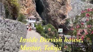 Inside tour of Dervish house  Blagaj Tekija  Mostarbosniaherzegovina🇧🇦 [upl. by Nylahsoj457]