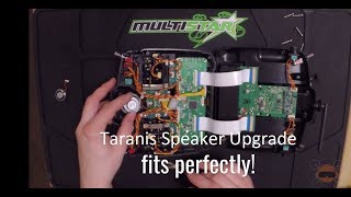 Taranis Speaker Upgrade WITHOUT SOLDERING  fits perfectly [upl. by Macleod]