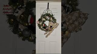 It is time to be the Jolliest Bunch of Folks around again wreath Christmas decorations [upl. by Novel]