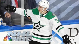 Dallas Stars Denis Gurianov nets FOUR goals vs Calgary Flames in Game 6  NBC Sports [upl. by Lillis]