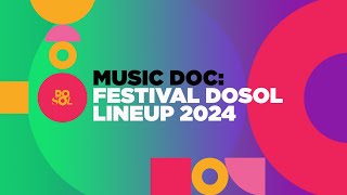 MUSIC DOC  FESTIVAL DOSOL 2024 LINEUP COMPLETO [upl. by Edina765]