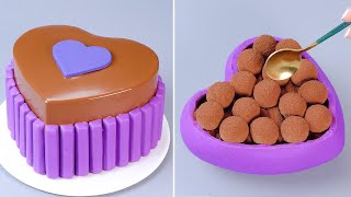 Uma Coleção De Bolos Bolo De Chocolate Estranhamente Satisfatório Que Nunca Viu  Perfect Cake Ideas [upl. by Hughett]