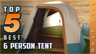 Top 5 Best 6 Person Tent Review In 2023  Which One Should You Buy [upl. by Ave713]