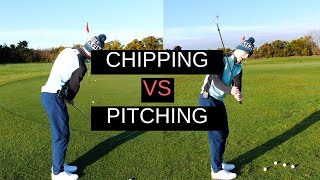 CHIPPING Vs PITCHING  CRAZY DETAIL [upl. by Roxana]