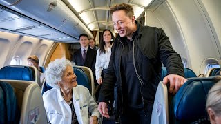 Elon Musk Gives Up First Class Seat For Elderly Doctor Then The Unexpected Happens [upl. by Forsta]