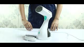 WisTec Handheld Steam Iron for Clothes 1500 watts For Horizontal and Vertical Steam Iroining [upl. by Immij]