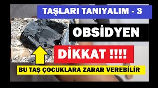 Obsidyen Taşı Nasıl Anlaşılır  Obsidyen Taşı Özellikleri şifalıtaşlar değerlitaşlar [upl. by Ereveniug]