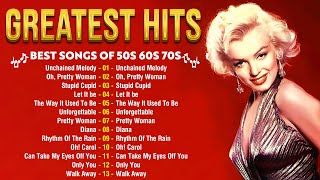 Golden Oldies Best Songs Of 50s 60s 70s  Paul Anka Elvis Presley Roy Orbison Neil Sedaka [upl. by Axia]