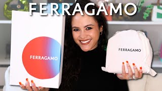 Ferragamo Luxury Unboxing 2023 2 NEW FERRAGAMO PIECES [upl. by Wojak]