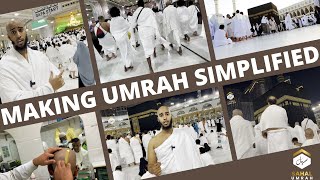 Complete Umrah Guide StepbyStep on how to make Umrah [upl. by Nodyroc]