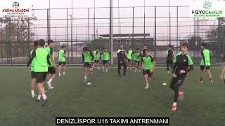 DENİZLİSPOR U16 TAKIMI ANTRENMANI 30 EKİM 2024 [upl. by Ahsiel]