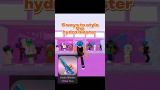 5 Hydro Blaster Water Gun by ROBLOX fits 💦 robloxoutfitidea robloxavatar Game Catalog Cutie [upl. by Dahaf]