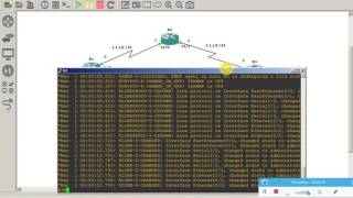 Basic static routing configuration with loopback int [upl. by Leesen]