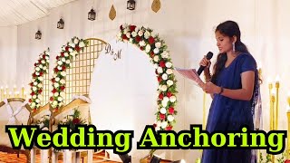 Christian wedding anchoring English ampmalayalam mix script fullanchoring script malayalam english [upl. by Shea]