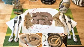 Smaczna Swojska Kiełbasa z Karkówki  Tasty homely sausage from neck [upl. by Yarg935]