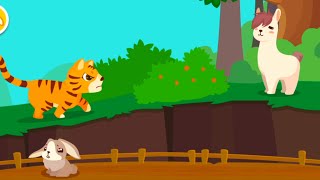 Tiger 🐅 Attack beautiful horse animals food hunting mission forest animals [upl. by Eannej657]