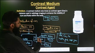 Contrast Medium  Properties amp Classification  Part2  In Hindi  Radiology Contrast Agent [upl. by Sletten337]