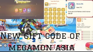 new gift code of megamon asia megamonasia megamon megamonglobal [upl. by Ynohtn444]