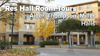 Res Hall Room Tours  Alder Thompson Miller  Segundo [upl. by Welcy]