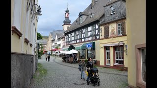 Rüdesheim  Perle charmante Stadt am Rhein Seilbahn Drosselgasse Rüdesheim  perl charming town [upl. by Alodi]