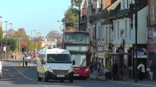 Arriva LJ61LKF Route 279 Enfield Wash 15th Nov 2013 [upl. by Elletse]