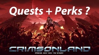 Crimsonland Remastered How to enable perks in quests [upl. by Meyeroff]