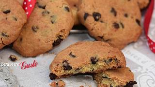 cookies ricetta originale con gocce di cioccolato [upl. by Fronia479]