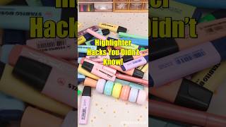 Highlighter Hacks You Didn’t Know shorts [upl. by Endor277]