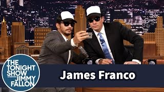 James Franco Gives a Fan Selfie Tutorial [upl. by Barrington973]