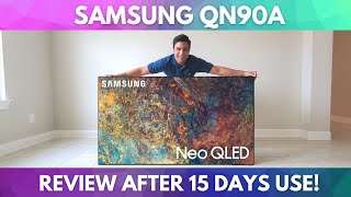 Samsung Neo QLED QN90A Mini LED TV My Final Review [upl. by Hahsi889]