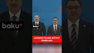 Prezidentin toplantı məkanına gəlişi  TDT Dövlət Başçılarının 11ci Zirvə görüşü [upl. by Omero]