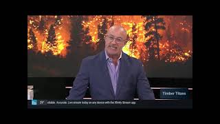 Jim Cantore amp Dave Malkoff talk Texas Wildfires [upl. by Einad475]