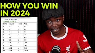 2024 Best Strategy in Soccer Betting Rollover Betting 2 odds 15 odds and 13 odds Rollover [upl. by Annayhs764]