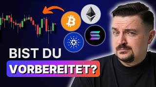 BTC ETH SOL ADASo hoch können die Kurse jetzt steigen [upl. by Aryt]