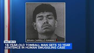 Tomball teen sentenced a decade behind bars for human smuggling near Texas border [upl. by Rush]