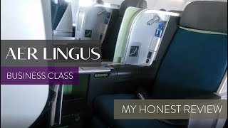 Aer Lingus Business Class Review  Airbus A330 DUBYYZ [upl. by Idet330]