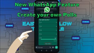 New WhatsApp Polls Feature [upl. by Ladd]