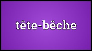 Têtebêche Meaning [upl. by Ennovy138]