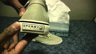 Sperry Halyard Shoe Unboxing [upl. by Anoyk]