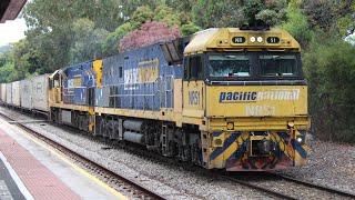 NR51 amp 9321 leads 7MP7 through Unley Park [upl. by Aneleh]