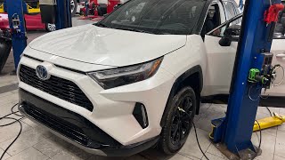 2024 RAV4 Hybrid XSE in Wind Chill Pearl  Raffanti Family Love toyota 2024 new trending [upl. by Standley]