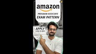 Amazon Program Associate Exam Pattern  Apply for Amazon Jobs  Frontlinesmedia [upl. by Ennaitak]